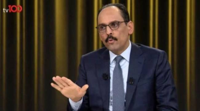 İbrahim Kalın: Kızılay’ın çadır satması yanlıştı