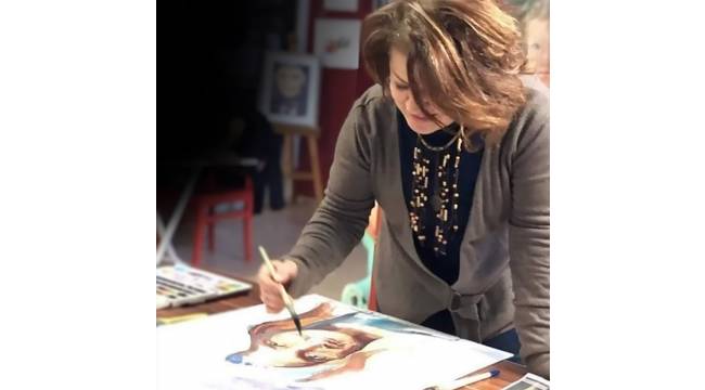 Işığı arayan ressam Aynur Akalın`dan İzmir Sergisi