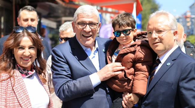 İYİ Partili Dervişoğlu Konak’ı karış karış gezdi