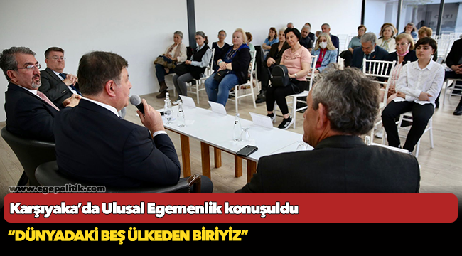 Karşıyaka’da Ulusal Egemenlik konuşuldu