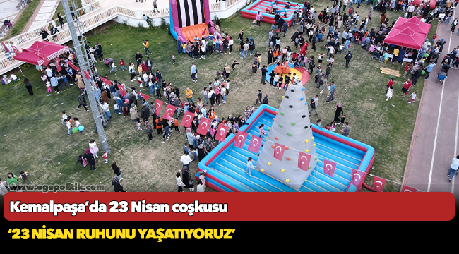 Kemalpaşa’da 23 Nisan coşkusu