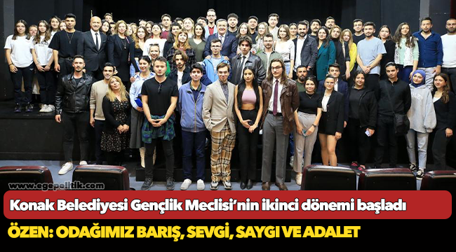 Konak Belediyesi Gençlik Meclisi’nin ikinci dönemi başladı