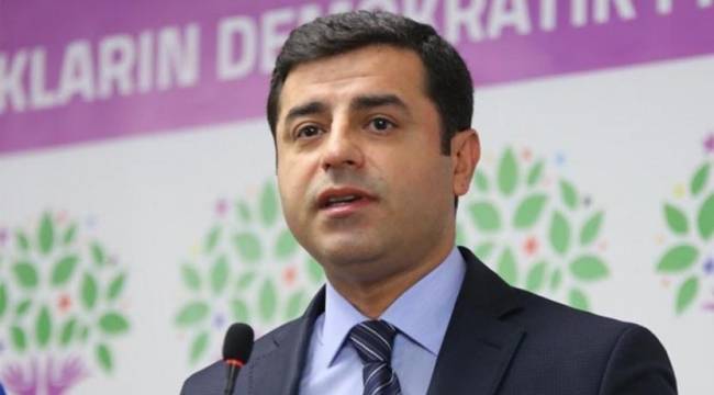 Müebbet hapsi istenen Demirtaş&#039;tan ilk açıklama