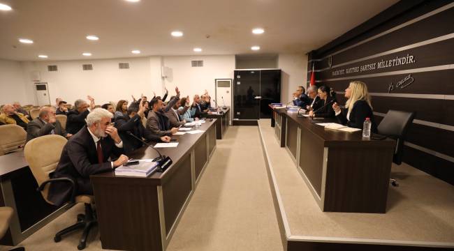 Narlıdere'de faaliyet raporuna oy birliğine onay