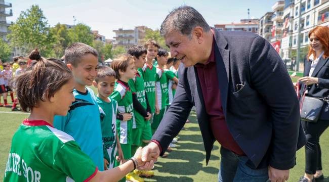 Yarının futbolcuları turnuva coşkusu yaşadı