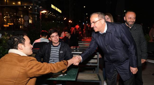 AK Partili Sürekli İzmir’in bir ucundan diğerine uzandı