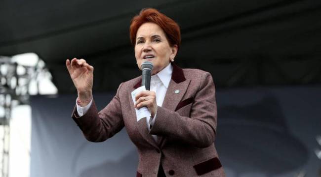 Akşener'den HÜDA PAR'ın suç duyurusuna yanıt: 'Benim için şeref madalyasıdır'