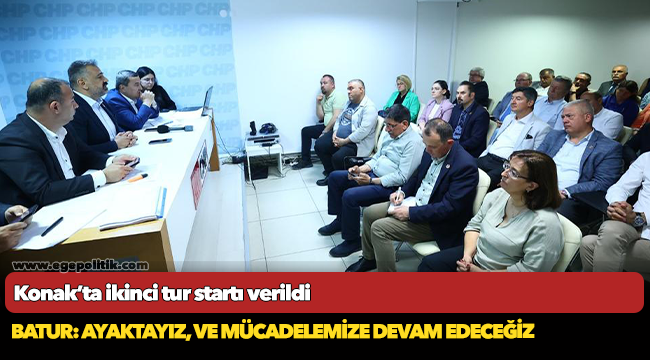 Batur: Ayaktayız, ve mücadelemize devam edeceğiz