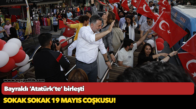 Bayraklı ‘Atatürk’te’ birleşti
