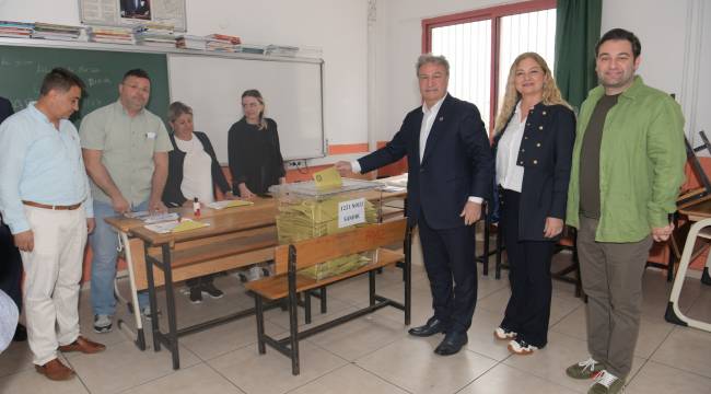 Bornova Belediye Başkanı Dr. Mustafa İduğ oy kullandı