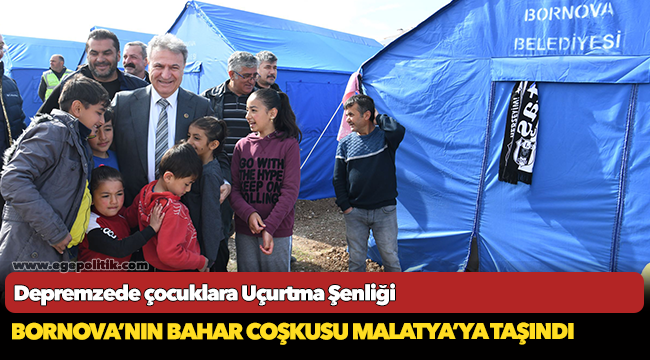 Depremzede çocuklara Uçurtma Şenliği