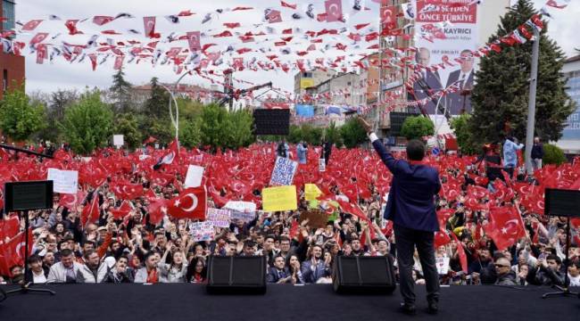 Ekrem İmamoğlu'na Sivas mitingi nedeniyle polis tutanağı