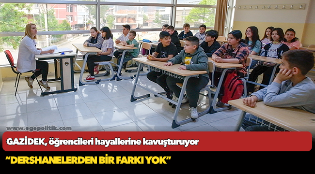 GAZİDEK, öğrencileri hayallerine kavuşturuyor