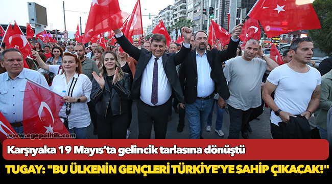 Karşıyaka 19 Mayıs’ta gelincik tarlasına dönüştü