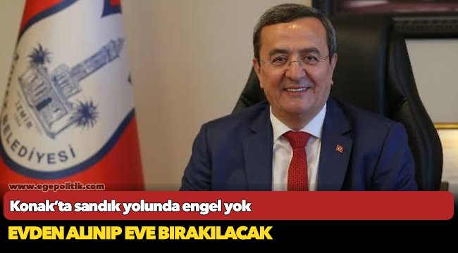 Konak’ta sandık yolunda engel yok