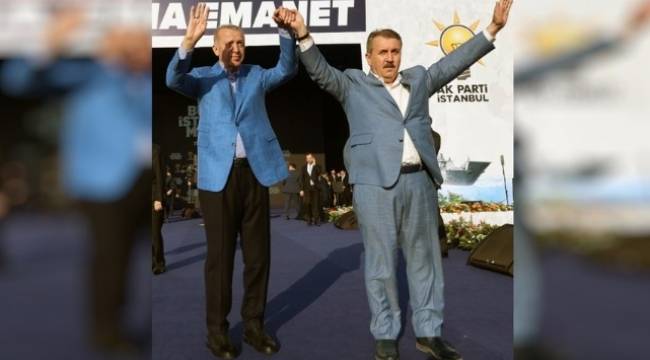 Mustafa Destici Meclis'e giremedi