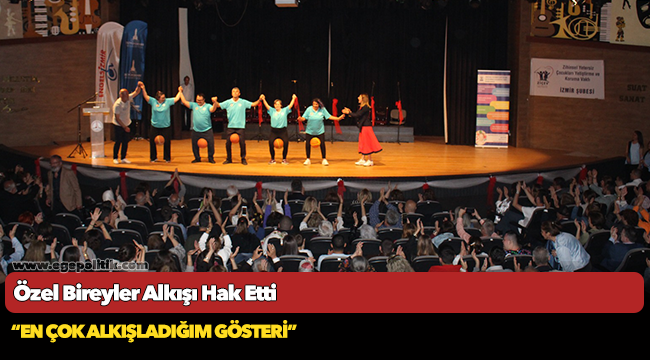 Özel Bireyler Alkışı Hak Etti