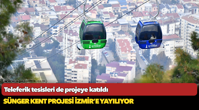 Sünger Kent projesi İzmir’e yayılıyor