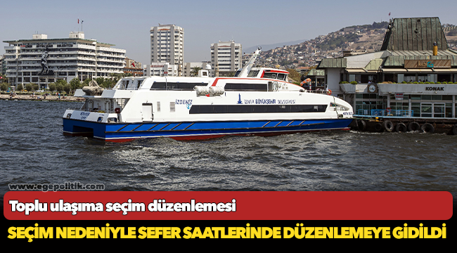 Toplu ulaşıma seçim düzenlemesi