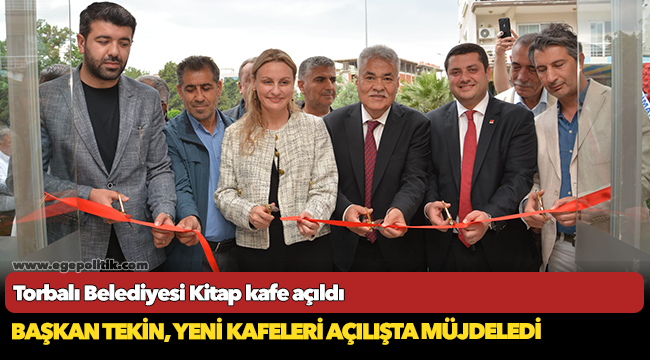 Torbalı’da ilk Kitap Kafe açıldı