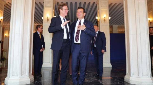AB Türkiye Delegasyonu Başkanı, İmamoğlu'nu ziyaret etti