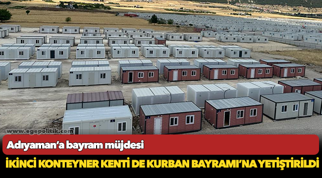 Adıyaman’a bayram müjdesi