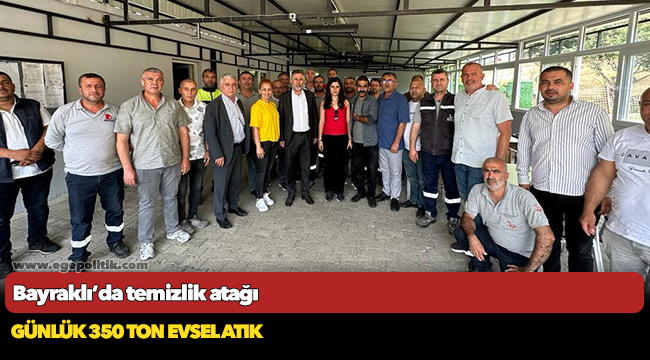 Bayraklı’da temizlik atağı