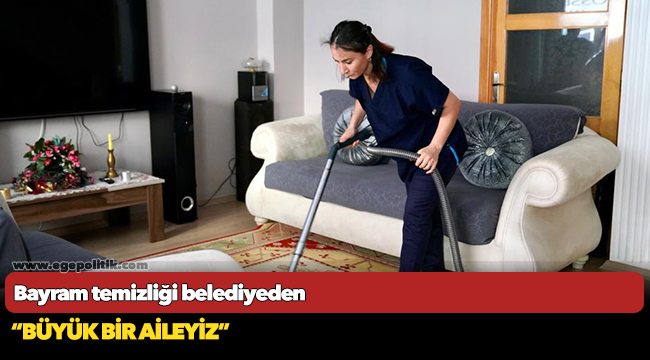 Bayram temizliği belediyeden