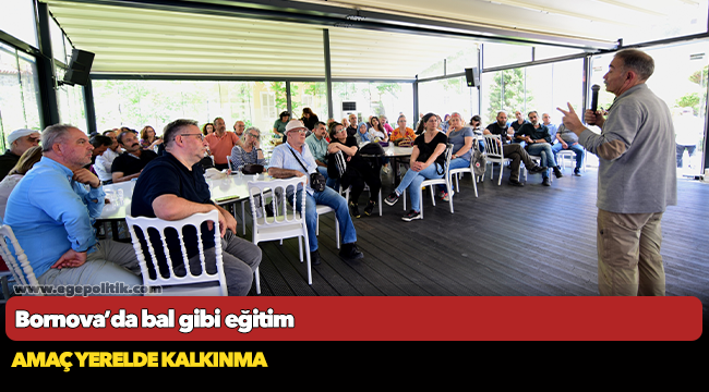 Bornova’da bal gibi eğitim