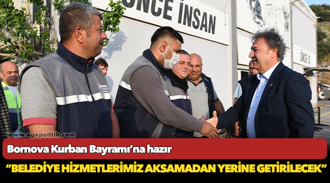 Bornova Kurban Bayramı’na hazır