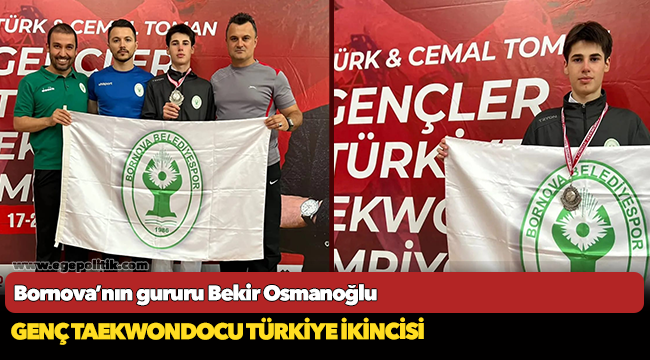 Bornova’nın gururu Bekir Osmanoğlu