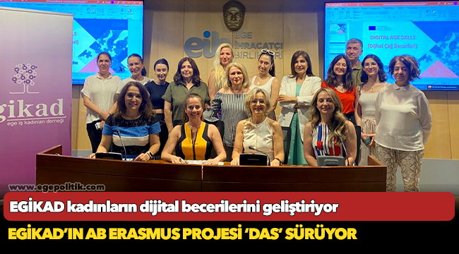 EGİKAD kadınların dijital becerilerini geliştiriyor