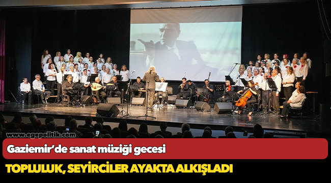 Gaziemir’de sanat müziği gecesi