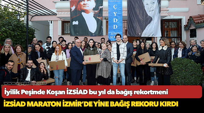 İyilik Peşinde Koşan İZSİAD bu yıl da bağış rekortmeni