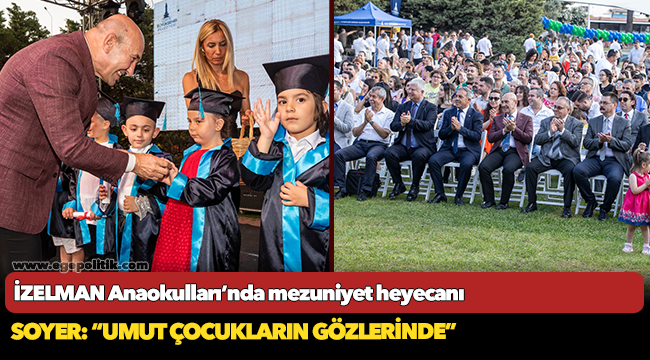 İZELMAN Anaokulları’nda mezuniyet heyecanı
