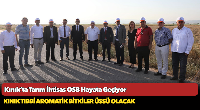 Kınık’ta Dünya’da Bir İlk