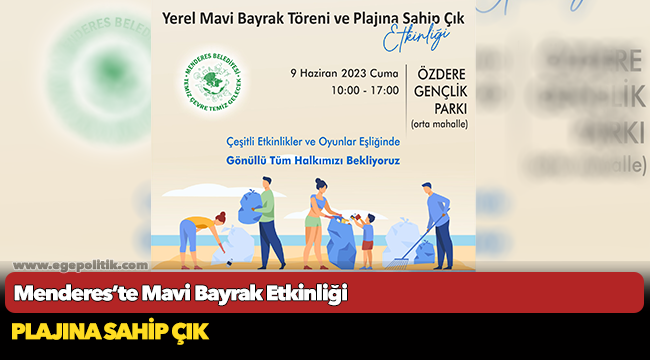 Menderes’te Mavi Bayrak Etkinliği