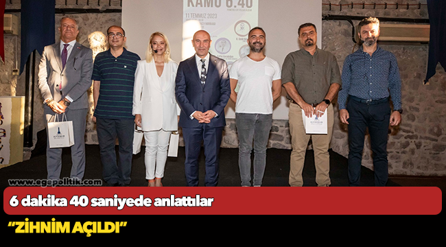 6 dakika 40 saniyede anlattılar