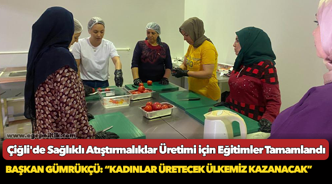 Başkan Gümrükçü: “Kadınlar üretecek ülkemiz kazanacak”