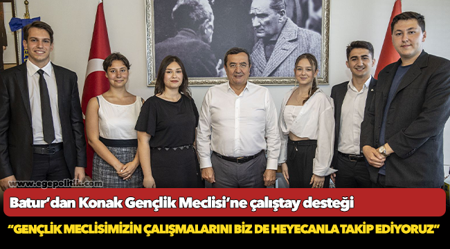 Batur’dan Konak Gençlik Meclisi’ne çalıştay desteği