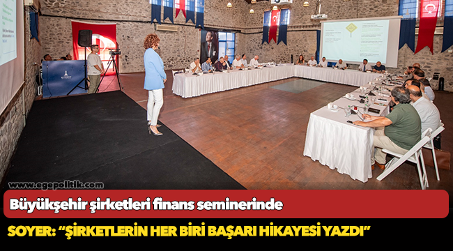 Büyükşehir şirketleri finans seminerinde