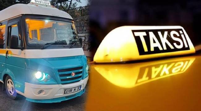 İzmir'de taksi ve dolmuş ücretlerine zam geliyor