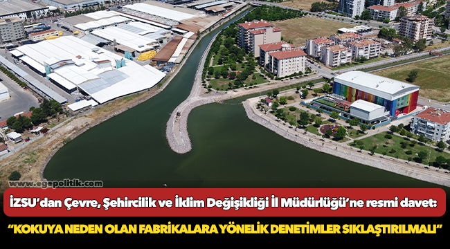 İZSU’dan Çevre, Şehircilik ve İklim Değişikliği İl Müdürlüğü’ne resmi davet!