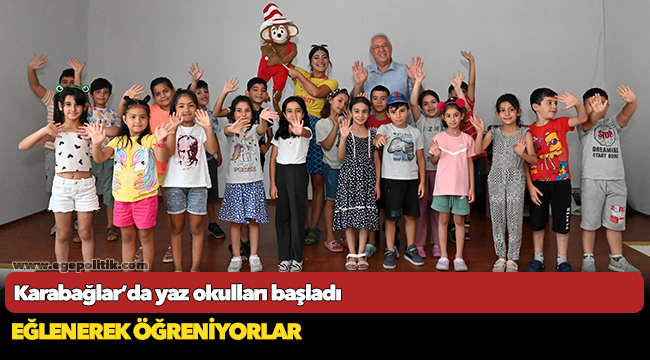 Karabağlar’da yaz okulları başladı