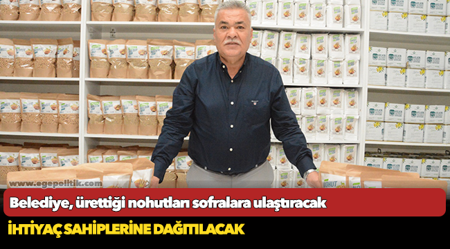 Torbalı’da nohut bereketi