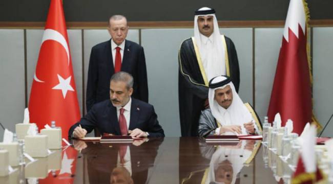 Türkiye ve Katar'dan ortak bildiri