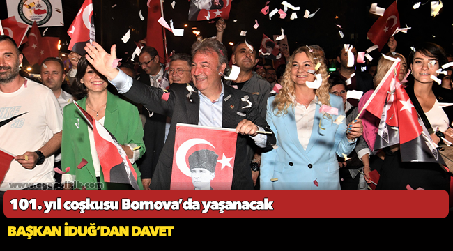 101. yıl coşkusu Bornova’da yaşanacak