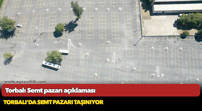 Başkan Tekin’den pazar açıklaması