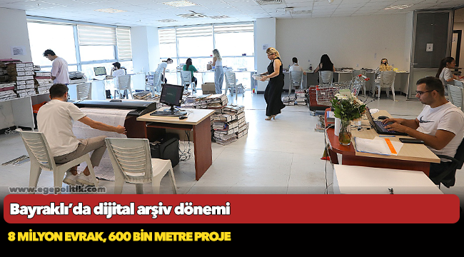 Bayraklı’da dijital arşiv dönemi