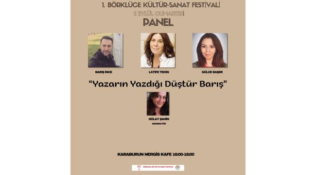 Börklüce Kültür Sanat Festivali yola çıkıyor